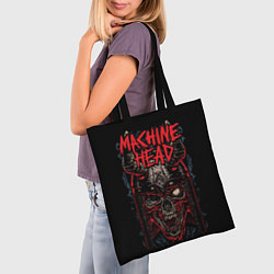 Сумка-шопер Machine Head: Blooded Skull, цвет: 3D-принт — фото 2