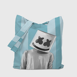 Сумка-шопер Marshmello, цвет: 3D-принт