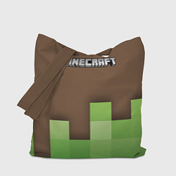 Сумка-шоппер Minecraft - Логотип