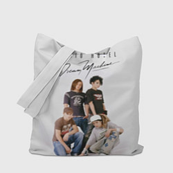 Сумка-шопер Tokio Hotel rock band, цвет: 3D-принт