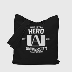 Сумка-шоппер My Hero Academia белый лого
