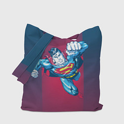 Сумка-шопер Superman, цвет: 3D-принт