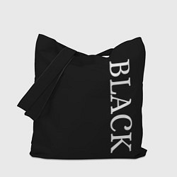 Сумка-шоппер Чёрная футболка с текстом