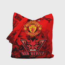 Сумка-шопер Manchester United, цвет: 3D-принт