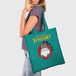 Сумка-шопер Totoro, цвет: 3D-принт — фото 2