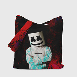 Сумка-шопер Marshmello, цвет: 3D-принт