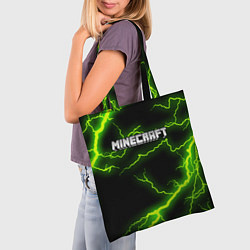 Сумка-шопер MINECRAFT STORM, цвет: 3D-принт — фото 2