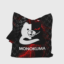 Сумка-шопер MONOKUMA, цвет: 3D-принт