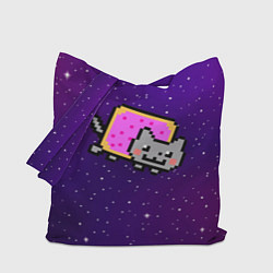Сумка-шопер Nyan Cat, цвет: 3D-принт