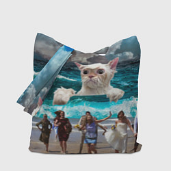 Сумка-шопер Морской Кошак, цвет: 3D-принт