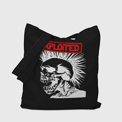 Сумка-шопер The Exploited, цвет: 3D-принт