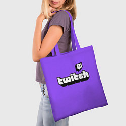 Сумка-шопер Twitch, цвет: 3D-принт — фото 2