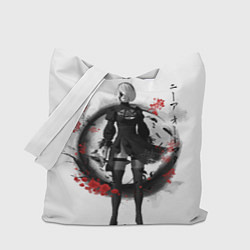 Сумка-шопер 2B Ink Sakura dawn, цвет: 3D-принт