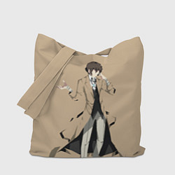 Сумка-шопер Osamu Dazai, цвет: 3D-принт