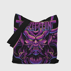 Сумка-шопер Led Zeppelin, цвет: 3D-принт