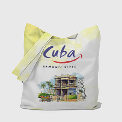 Сумка-шопер Куба, цвет: 3D-принт