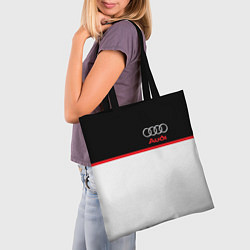 Сумка-шопер AUDI SPORT, цвет: 3D-принт — фото 2