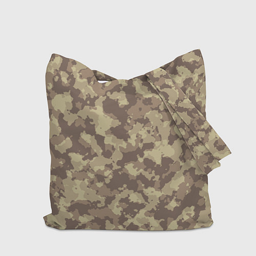 Сумка-шоппер Хаки / 3D-принт – фото 2