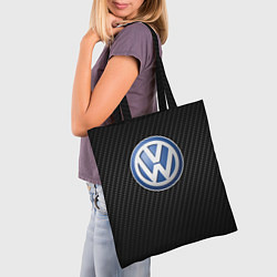 Сумка-шопер Volkswagen Logo, цвет: 3D-принт — фото 2