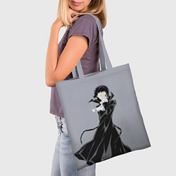 Сумка-шопер Ryuunosuke Akutagawa, цвет: 3D-принт — фото 2
