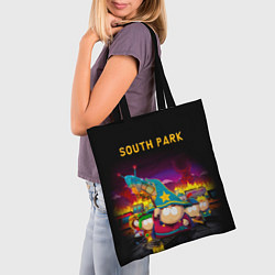 Сумка-шопер Южный Парк, цвет: 3D-принт — фото 2