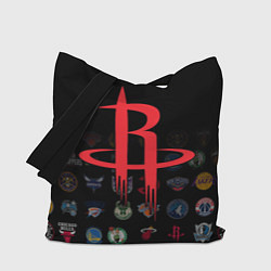 Сумка-шопер Houston Rockets 2, цвет: 3D-принт