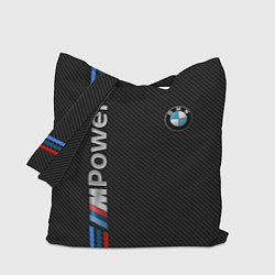 Сумка-шопер BMW POWER CARBON, цвет: 3D-принт