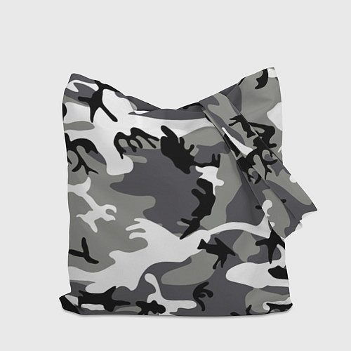 Сумка-шоппер Автомобильные войска камуфляж / 3D-принт – фото 2