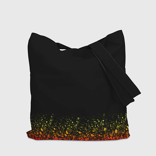 Сумка-шоппер MY HERO ACADEMIA logo on FIRE / 3D-принт – фото 2