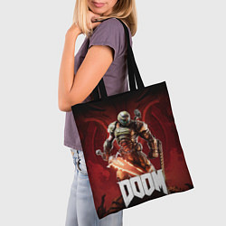 Сумка-шопер Doom, цвет: 3D-принт — фото 2