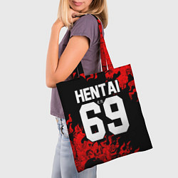 Сумка-шопер HENTAI 02, цвет: 3D-принт — фото 2