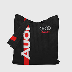 Сумка-шопер AUDI SPORT CARBON, цвет: 3D-принт