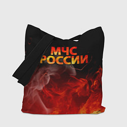 Сумка-шопер МЧС России, цвет: 3D-принт