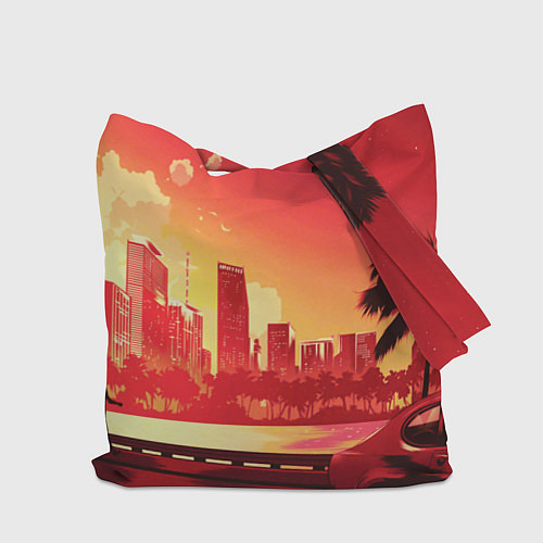 Сумка-шоппер HOTLINE MIAMI / 3D-принт – фото 2