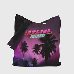 Сумка-шопер HOTLINE MIAMI, цвет: 3D-принт