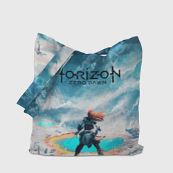 Сумка-шопер HORIZON ZERO DAWN, цвет: 3D-принт