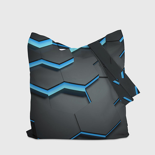 Сумка-шоппер 3D Плиты / 3D-принт – фото 2