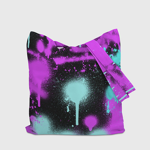 Сумка-шоппер Paints / 3D-принт – фото 2