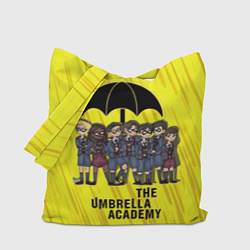 Сумка-шопер The Umbrella Academy, цвет: 3D-принт