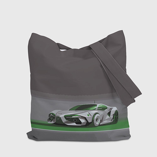 Сумка-шоппер Alfa Romeo motorsport / 3D-принт – фото 2