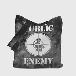 Сумка-шопер PUBLIC ENEMY, цвет: 3D-принт
