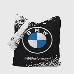 Сумка-шопер BMW БМВ, цвет: 3D-принт