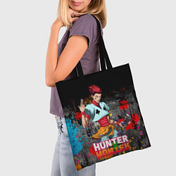 Сумка-шопер Хисока Hunter x Hunter, цвет: 3D-принт — фото 2