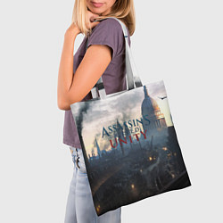 Сумка-шопер Assassin’s Creed Unity, цвет: 3D-принт — фото 2