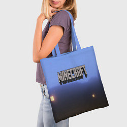 Сумка-шопер Minecraft, цвет: 3D-принт — фото 2