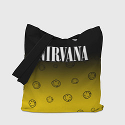 Сумка-шопер NIRVANA НИРВАНА, цвет: 3D-принт