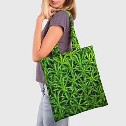 Сумка-шопер Растения, цвет: 3D-принт — фото 2
