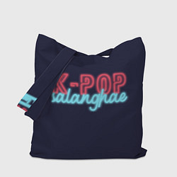 Сумка-шопер LOVE K-POP, цвет: 3D-принт