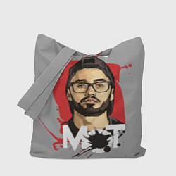 Сумка-шопер Портрет Мота, цвет: 3D-принт