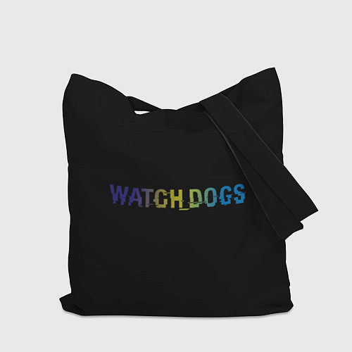 Сумка-шоппер Watch Dogs logo / 3D-принт – фото 2